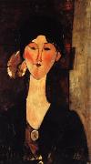 Amedeo Modigliani, Beatrice Hastings in Front of a Door